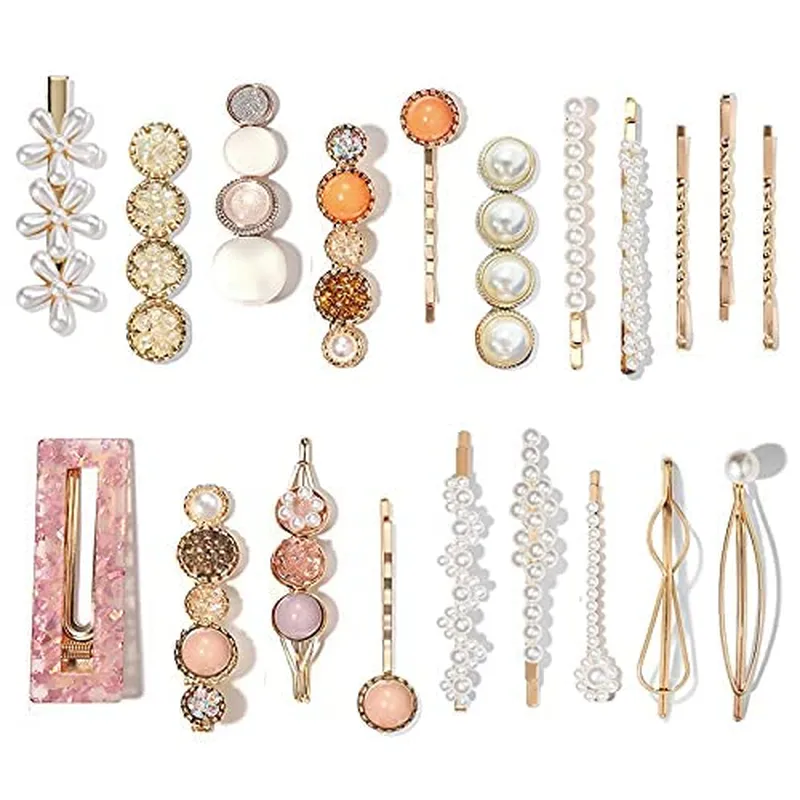 20 Piece Fancy Hairpin Accessories Headwear Styling Tools Kit