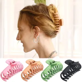 4-Pack: Big Hair Claw Clips