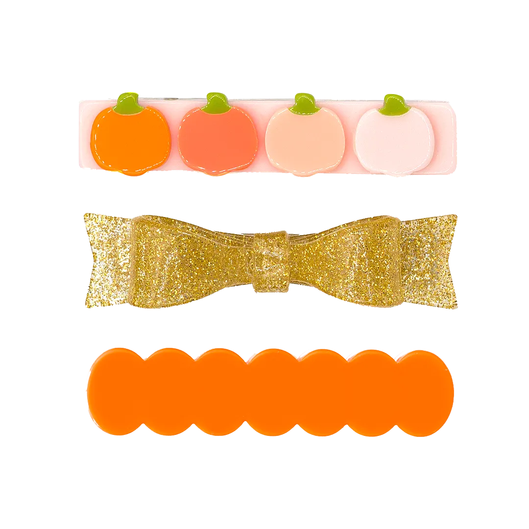 Alligator Clip Set - Pumpkins