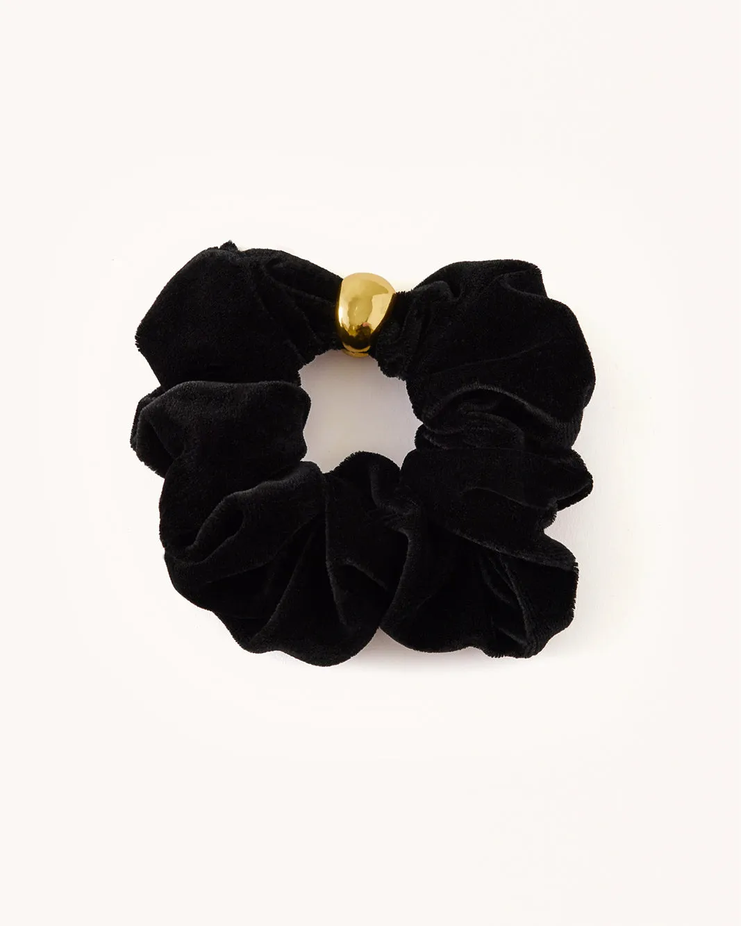 AUGUST SCRUNCHIE - BLACK