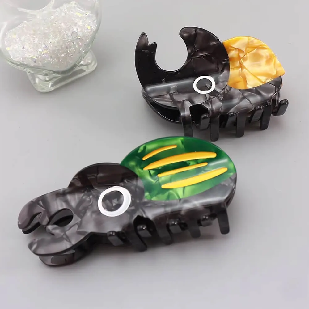 Beetle Hair Claw Clip