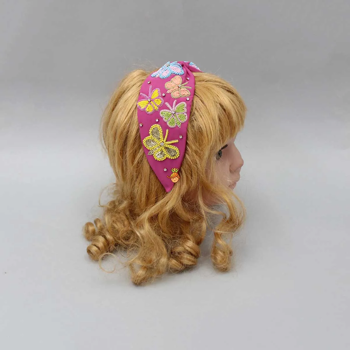 Butterfly Embroidered Hair Band