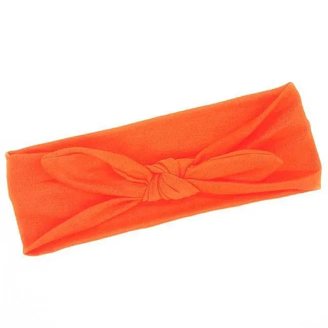 Casual Rabbit Ear Knot Multifunctional Bandana Bow For Women