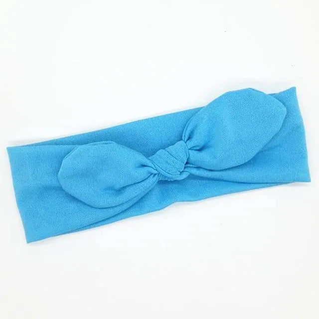 Casual Rabbit Ear Knot Multifunctional Bandana Bow For Women