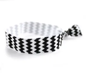 Chevron Black Hair Tie (SKU 6083)