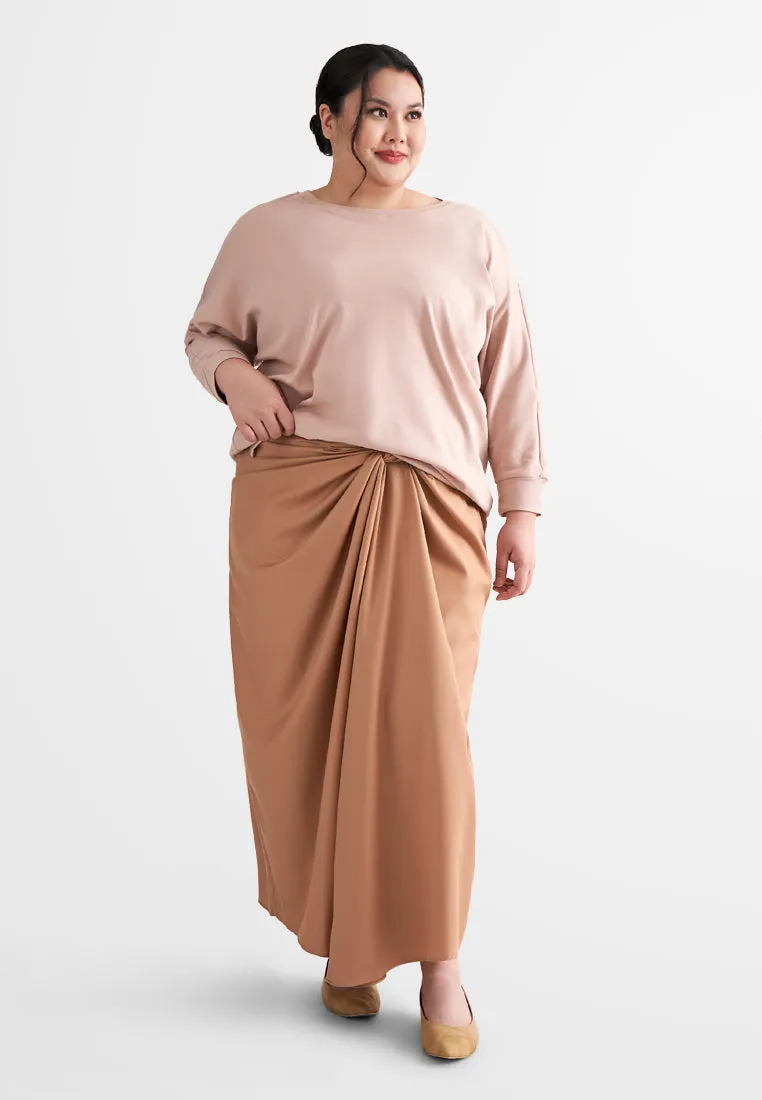 Cik Semi-Instant Minimalist Pario Skirt - Basic Black