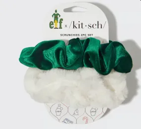 elf x Kitsch Scrunchies