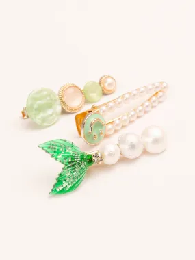 Embellished Snap Clips