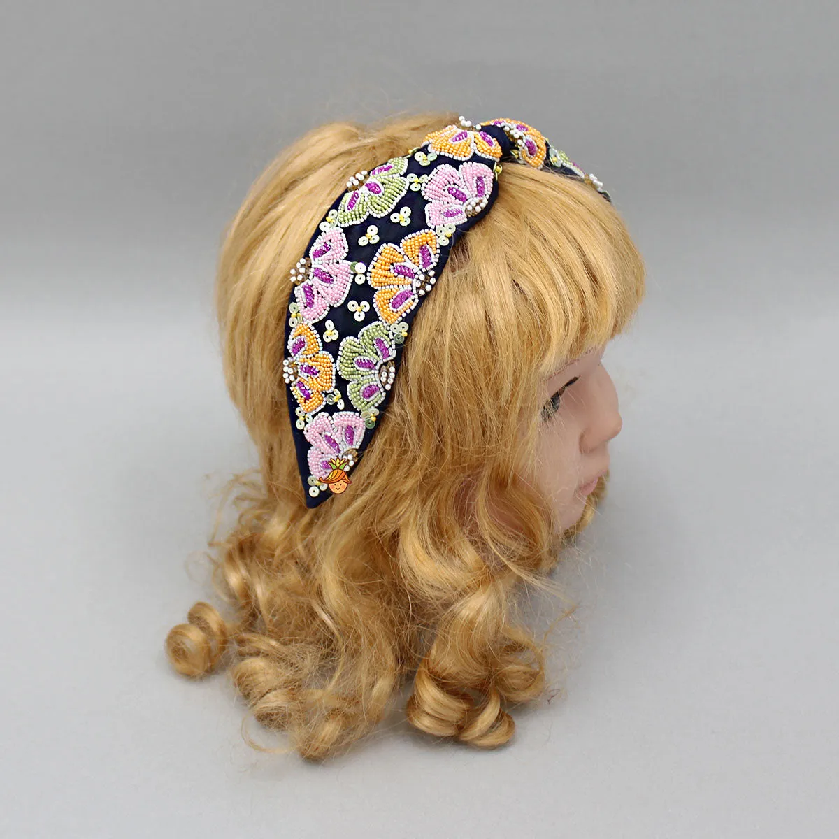 Flower Beaded Hairband