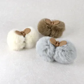 Fluffy Pom Pom Hair Claw