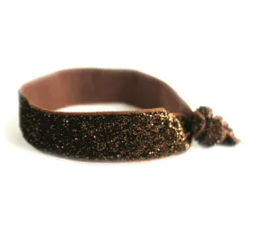 Glitter Brown Hair Tie (SKU 5063)