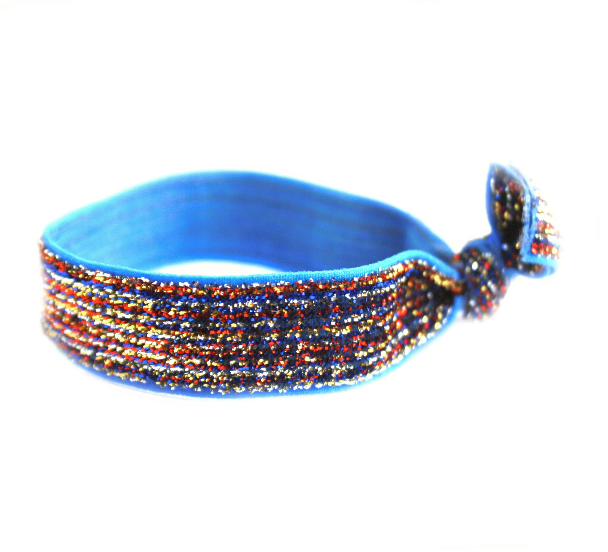 Glitter Patriotic Hair Tie (SKU 5045)