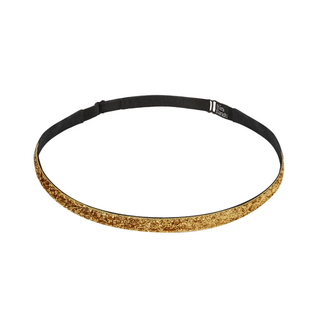 Glitter Skinny Gold