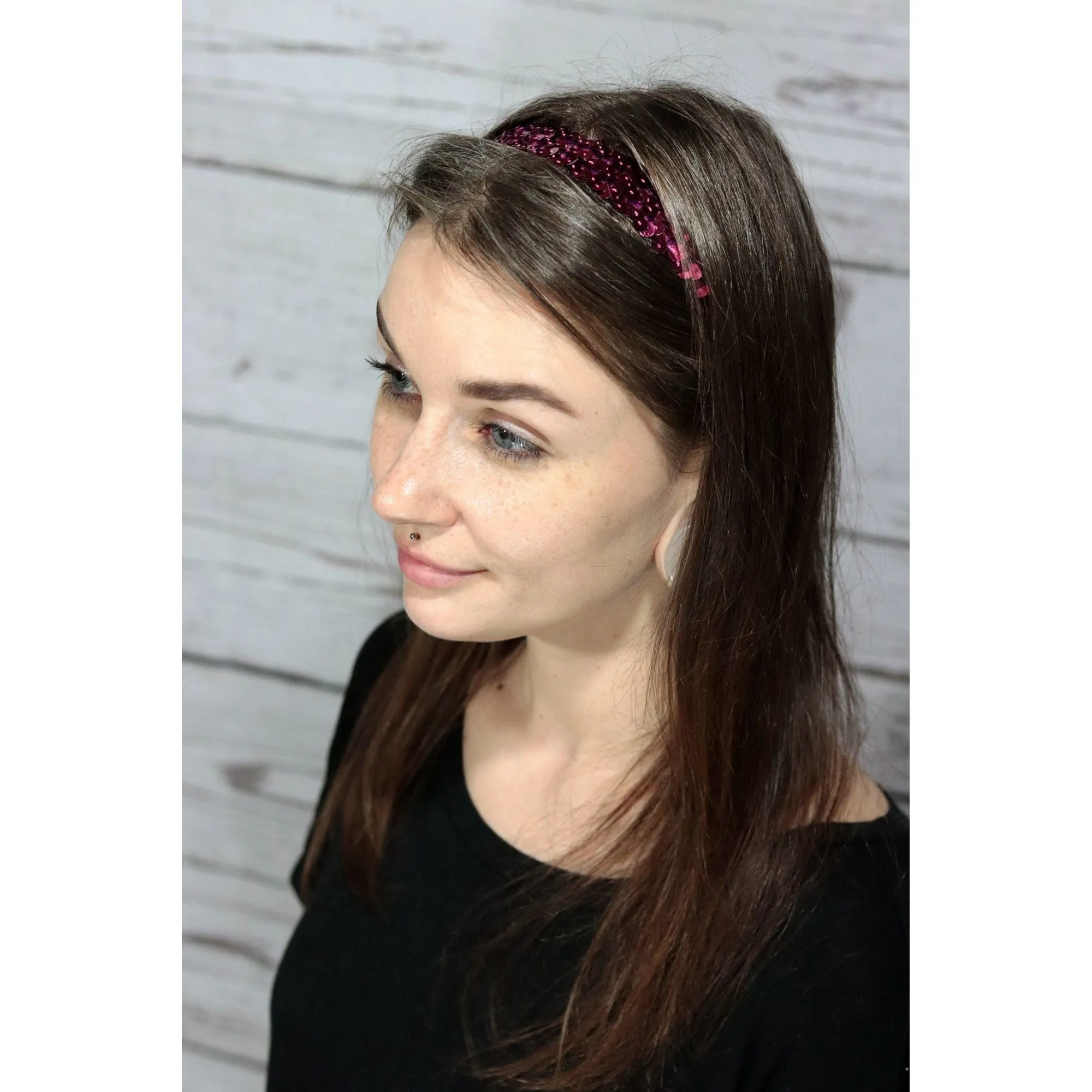 Grab Bag Sequin Headbands - 12 Pack