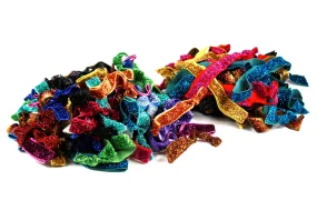 Hair Tie Refill 180 Piece Glitter Assorted (SKU 7005)