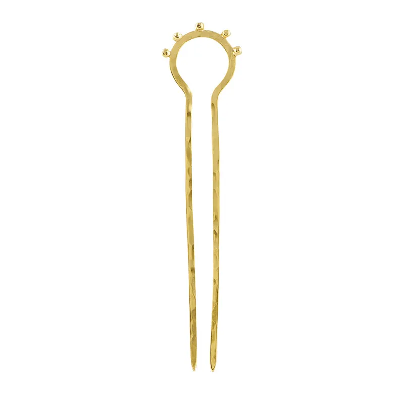 Horizon Hair Pin in Gold - Large