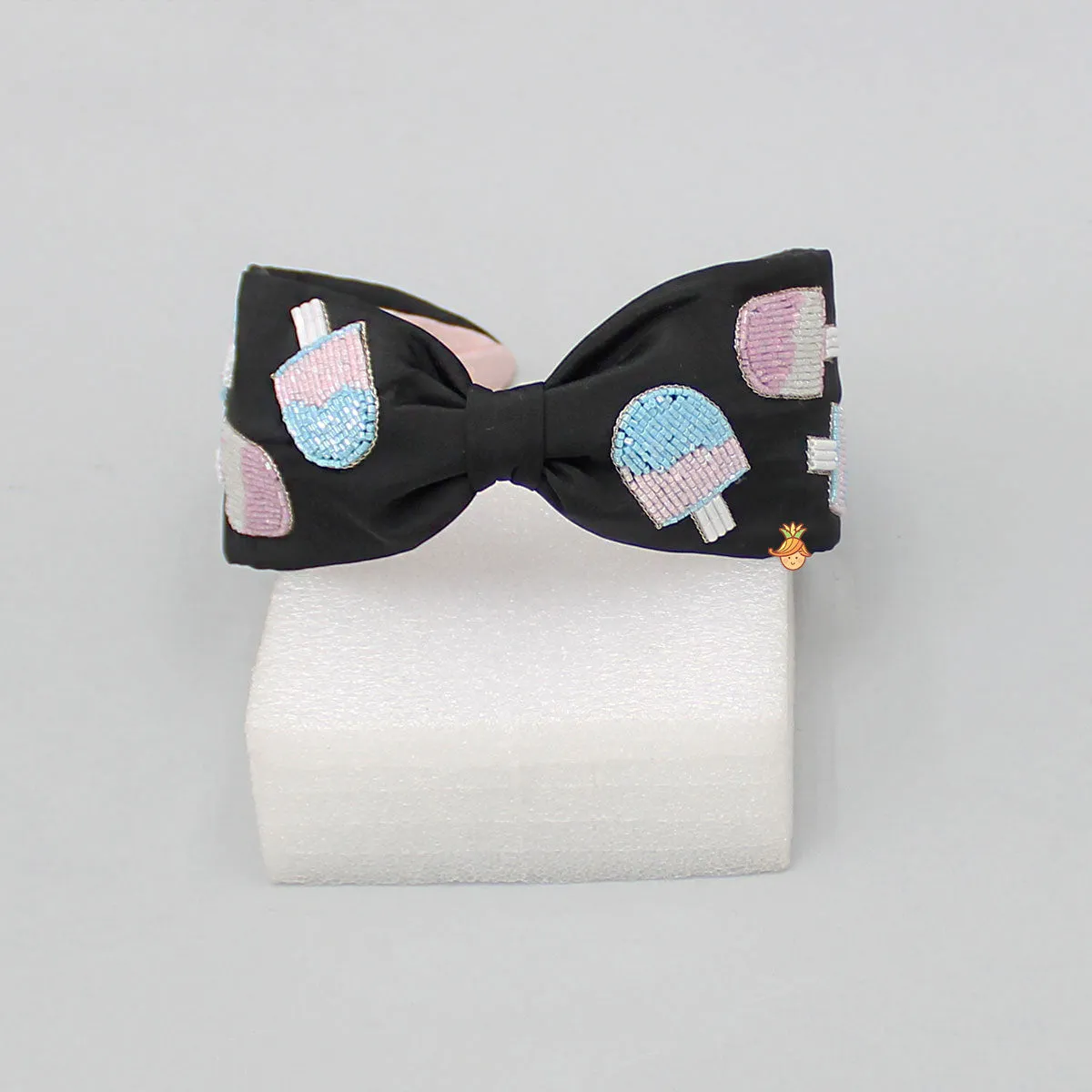 Ice Cream Embroidered Hairband