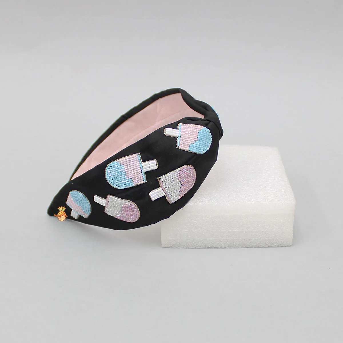 Ice Cream Embroidered Hairband