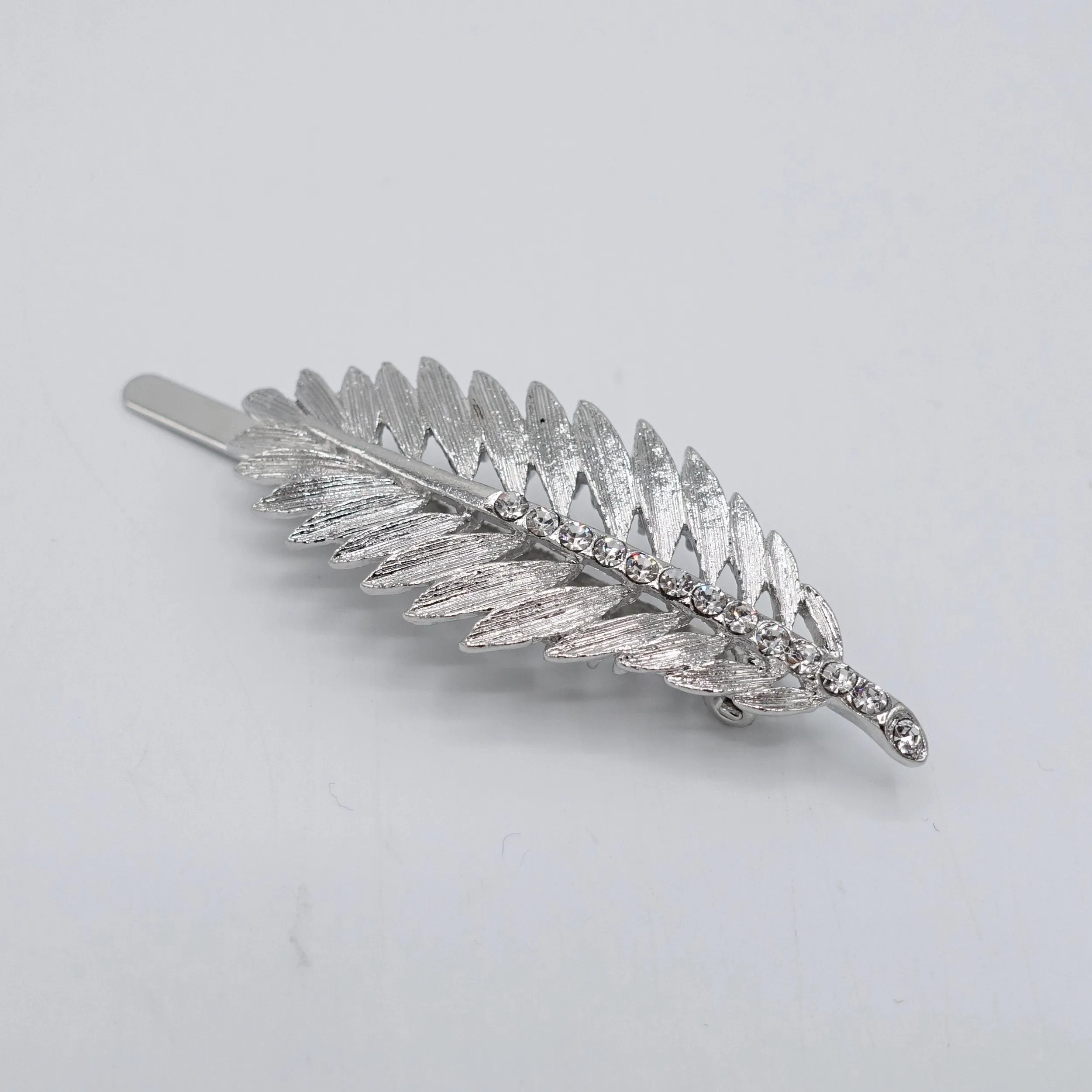 leaf magnetic hair clip