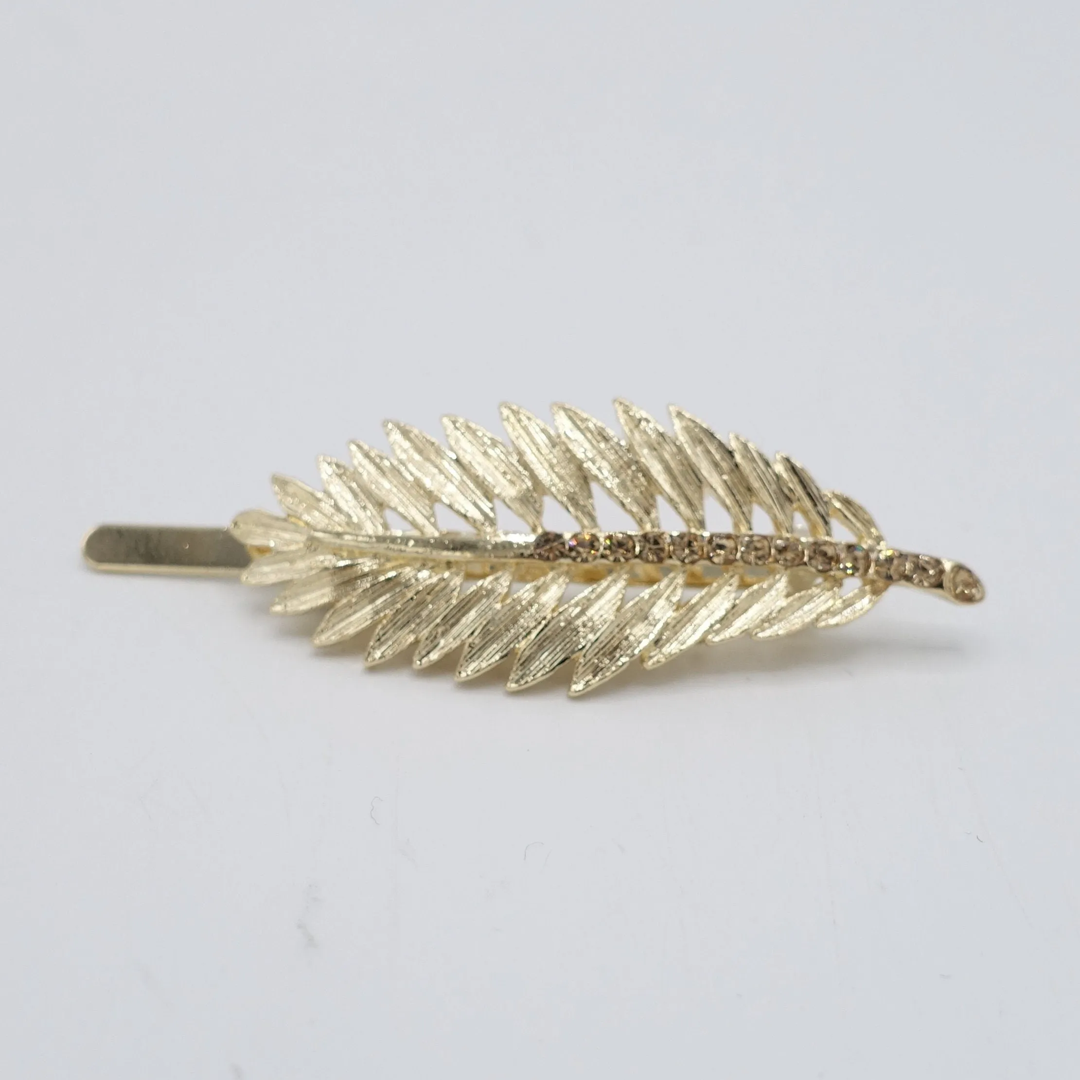 leaf magnetic hair clip