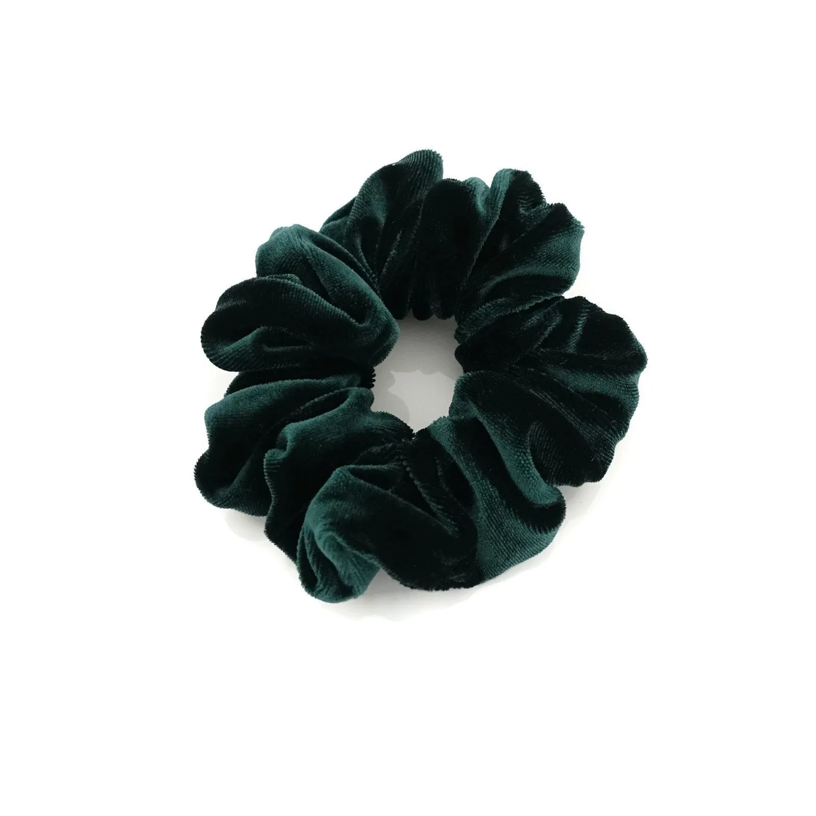 medium size solid velvet scrunchies women hair tie accessory scrunchies