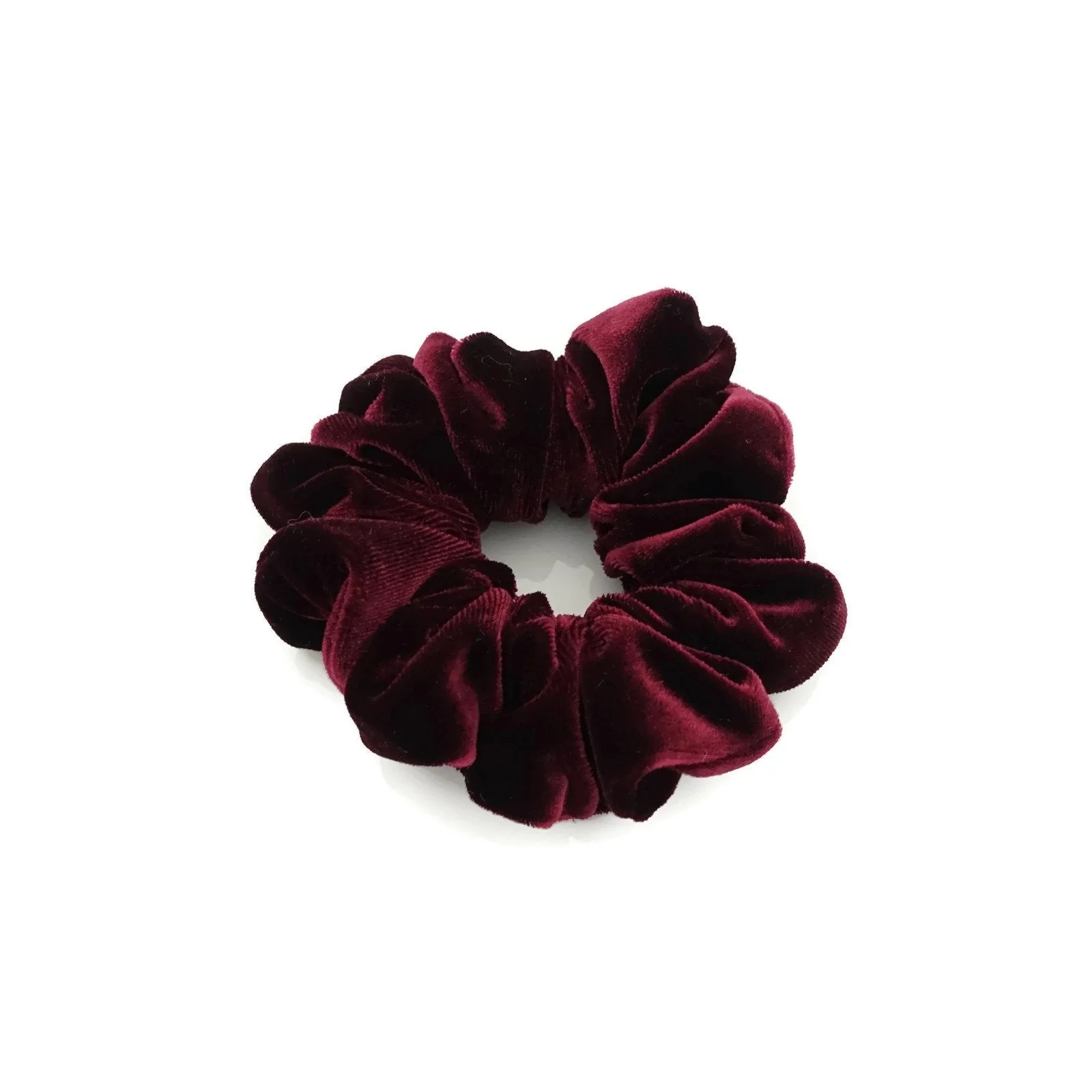 medium size solid velvet scrunchies women hair tie accessory scrunchies