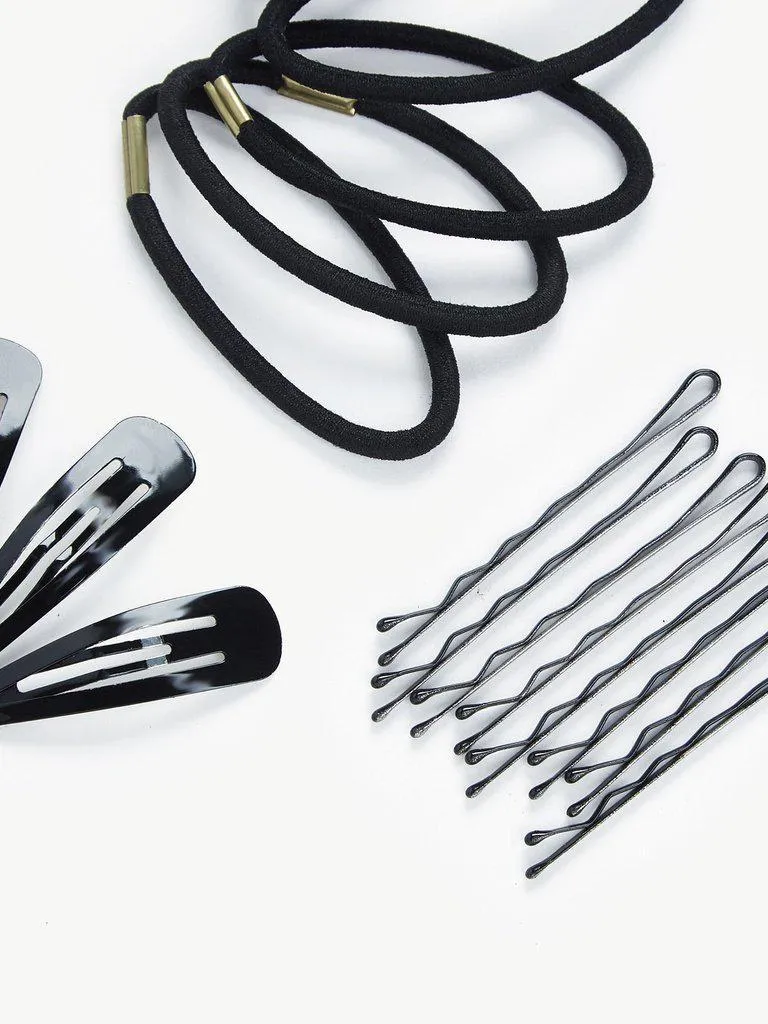 Metal Hair Clip Set