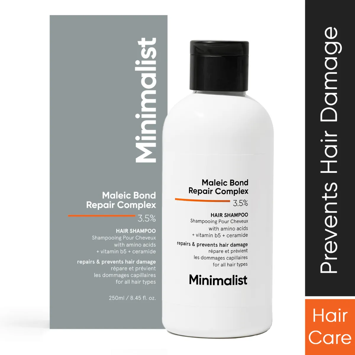 Minimalist Maleic Bond Repair Complex 3.5% Shampoo