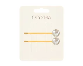 Orla Pearl Hair Clips - Medium