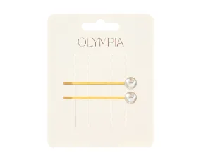 Orla Pearl Hair Clips - Small