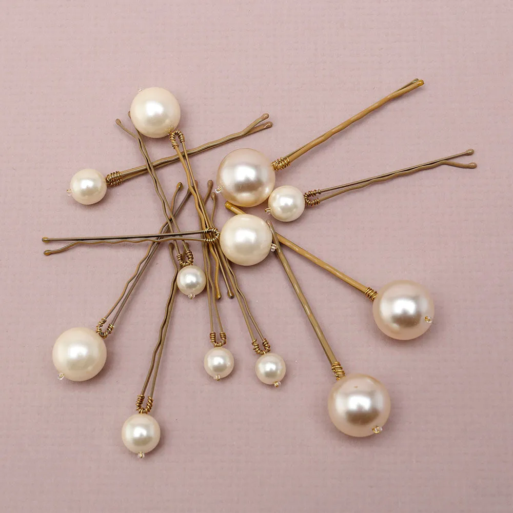 Pandora Bridal Hair Pins, Set of 12