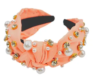 Paulie Headband Peach