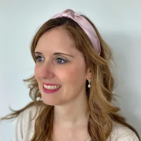 Pink Knot Headband Light Pink Headband