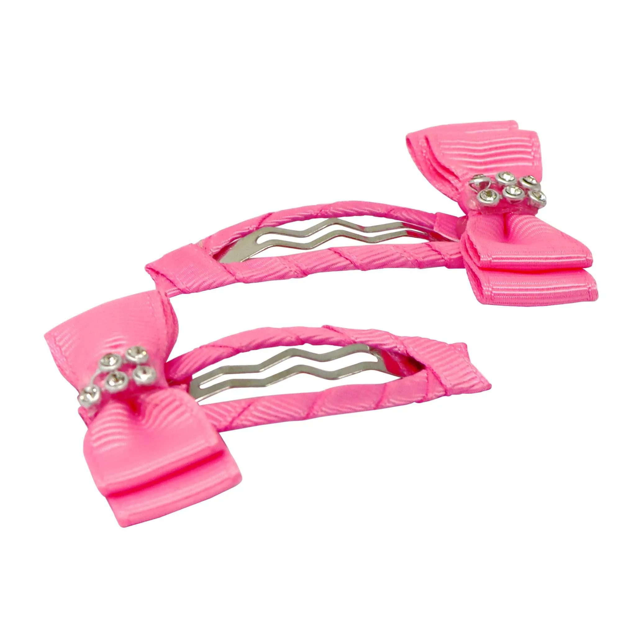 Ribbon Bow Hair Clips