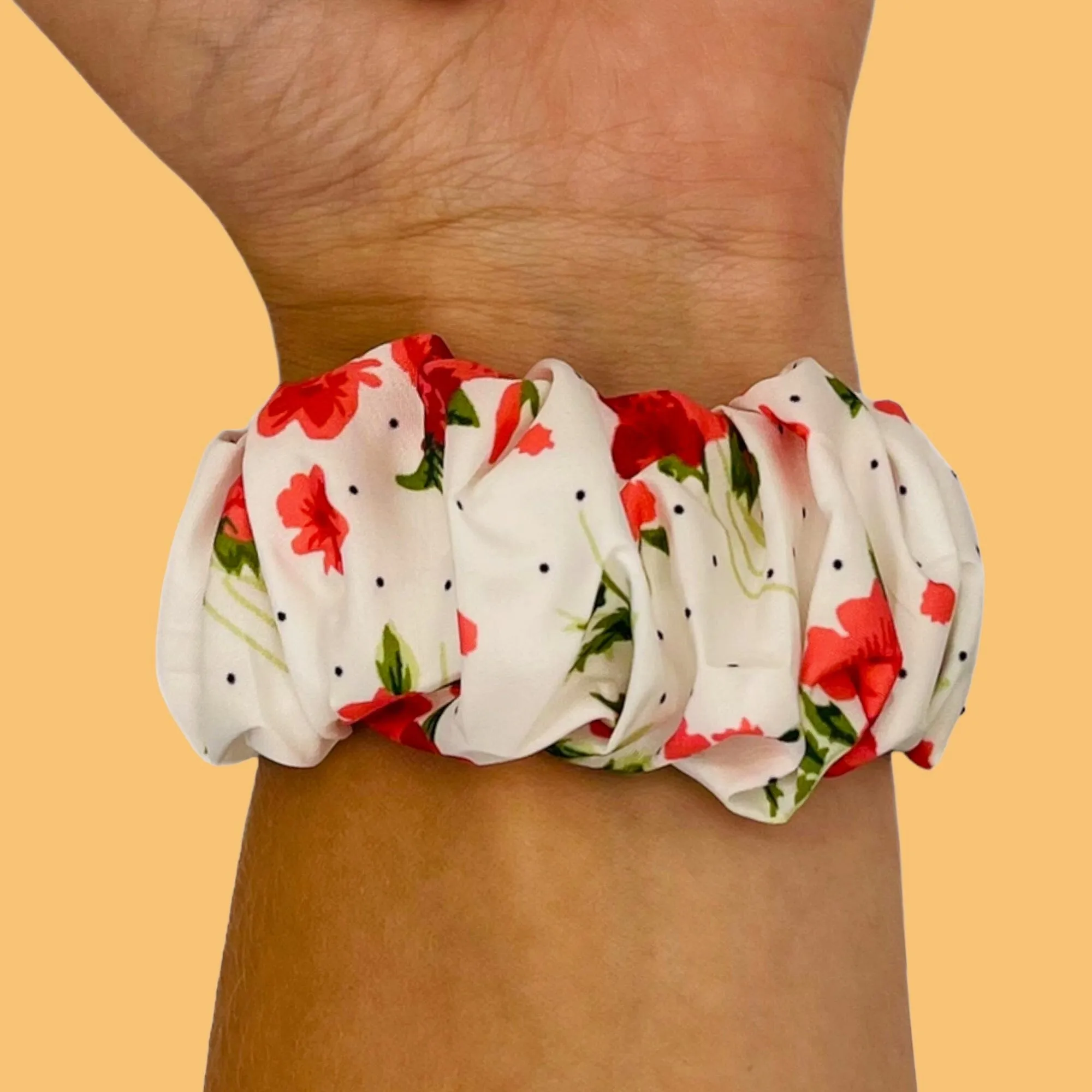 Scrunchies Watch Straps Compatible with the Fossil Hybrid Range