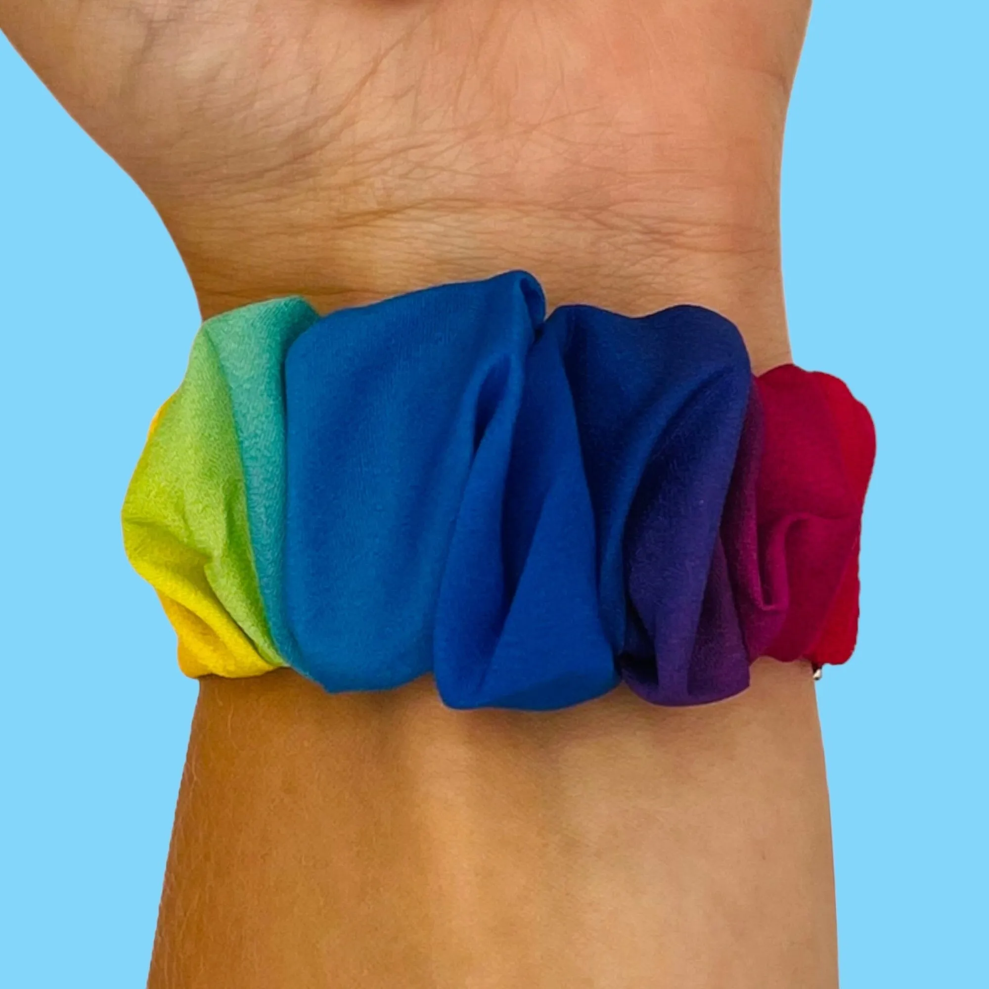 Scrunchies Watch Straps Compatible with the Fossil Hybrid Range