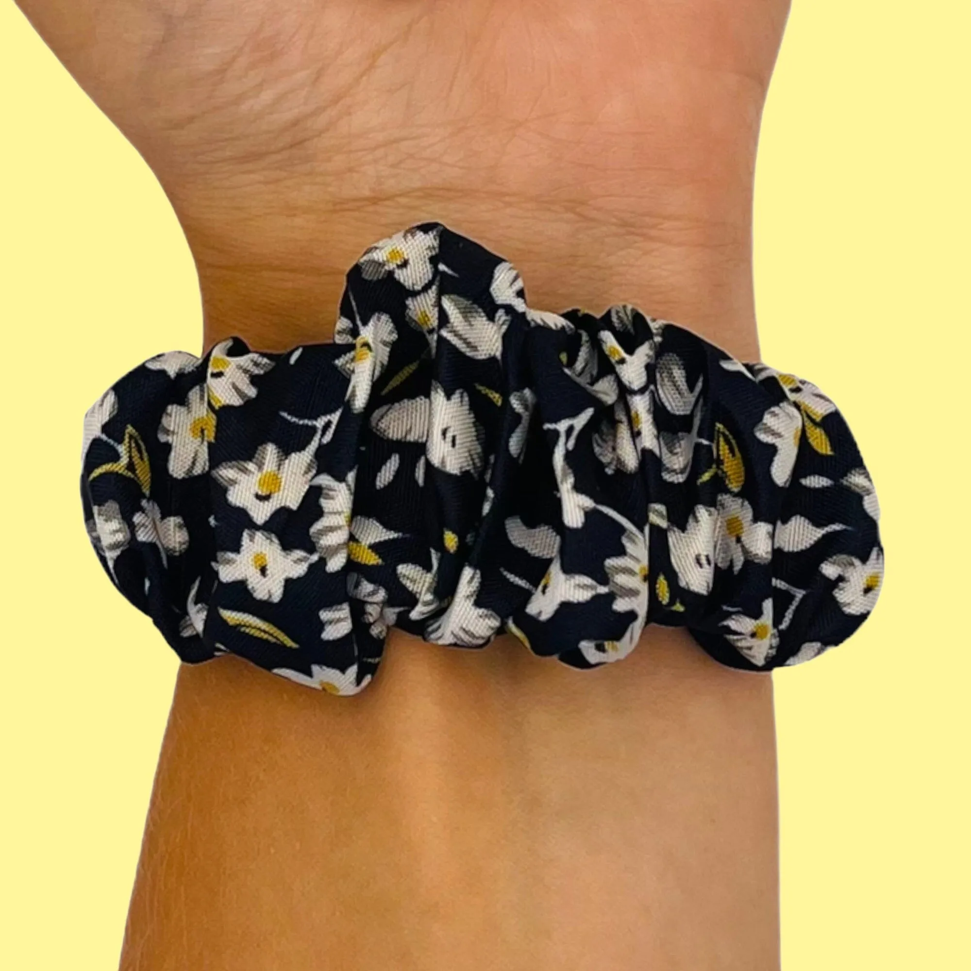 Scrunchies Watch Straps Compatible with the Fossil Hybrid Range