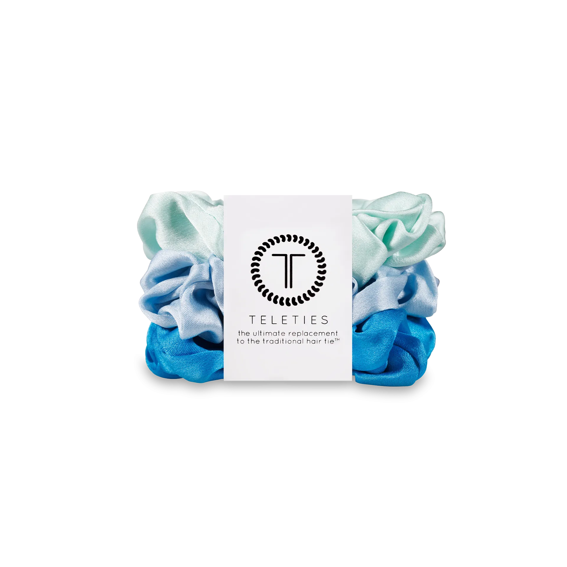 Silk Hair Scrunchie | Small | Blue My Mind