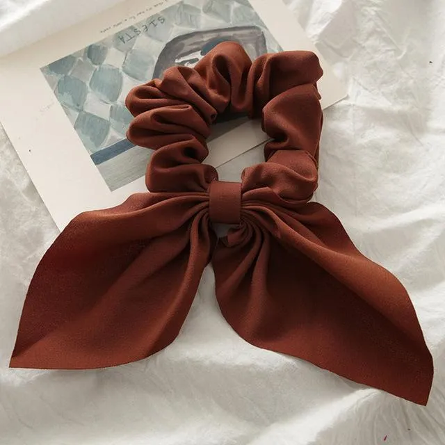 Silk Hair Scrunchies