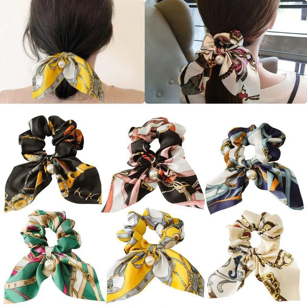 Silk Hair Scrunchies