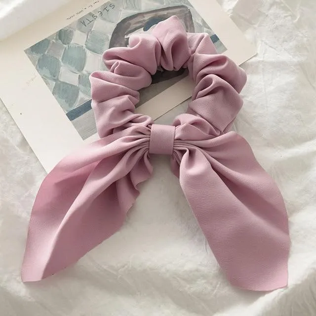 Silk Hair Scrunchies