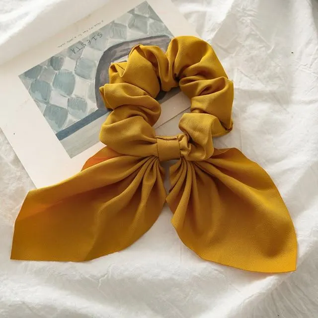 Silk Hair Scrunchies