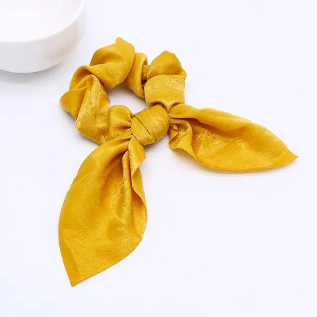 Silk Hair Scrunchies