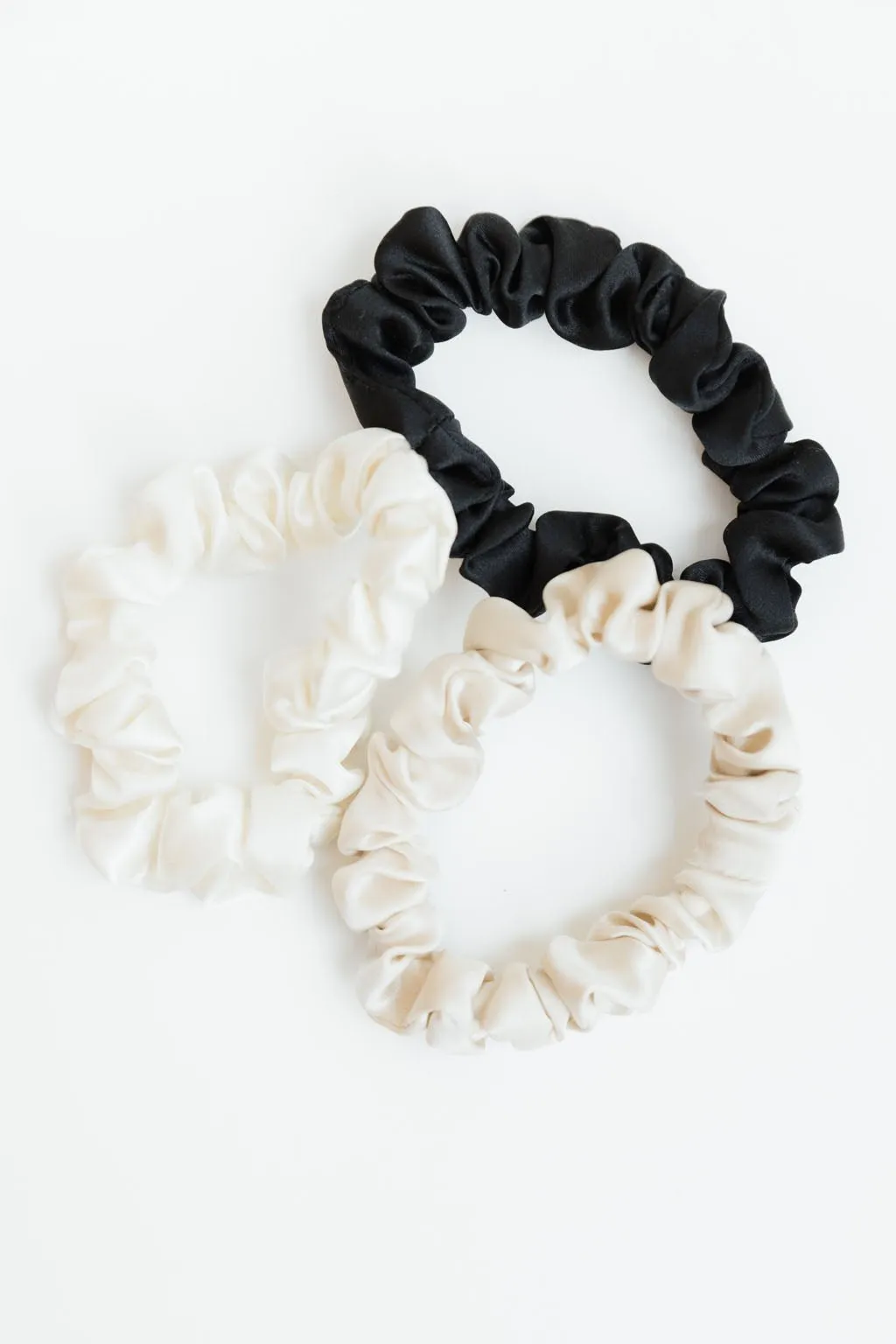 Silk Skinny Scrunchies