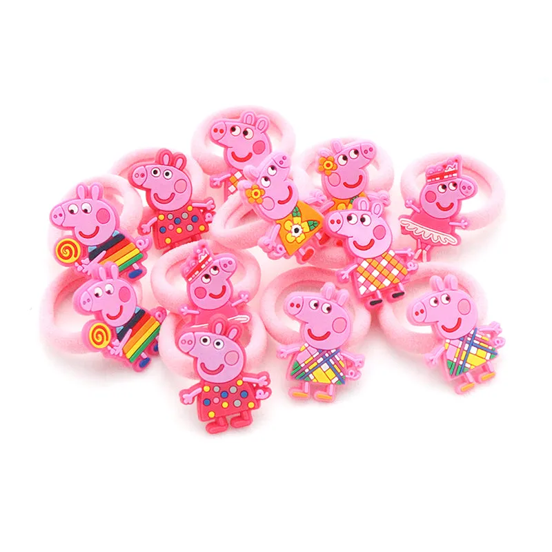 Soft Fabric Peppa Pig Hair Bands