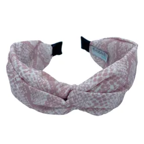 Soft Wild Thing Headband - Blush Snake