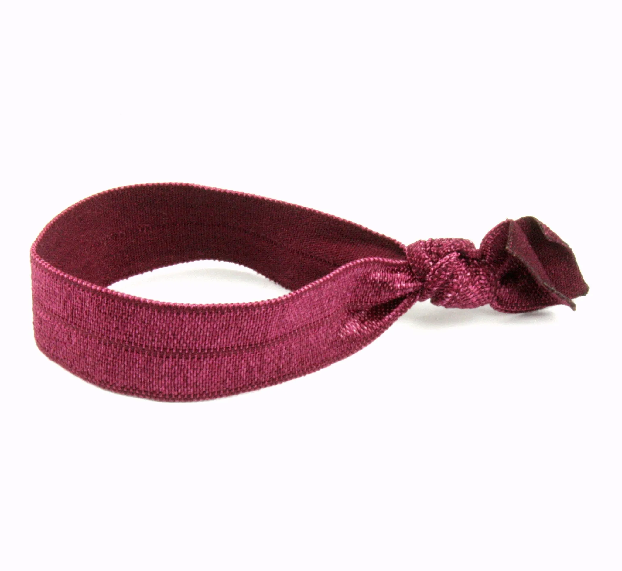 Solid Maroon Hair Tie (SKU 6041)