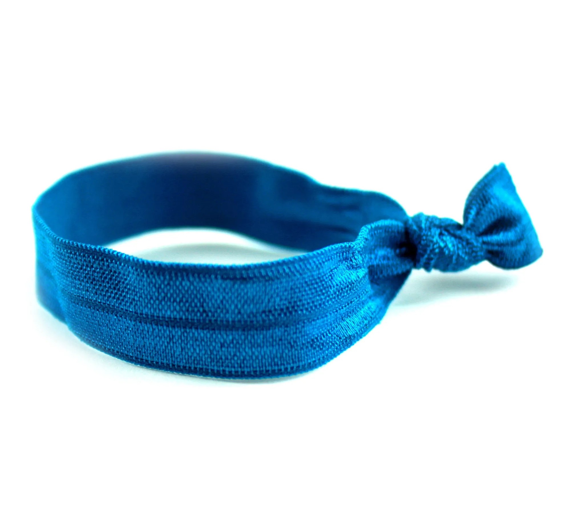 Solid Teal Hair Tie (SKU 6043)