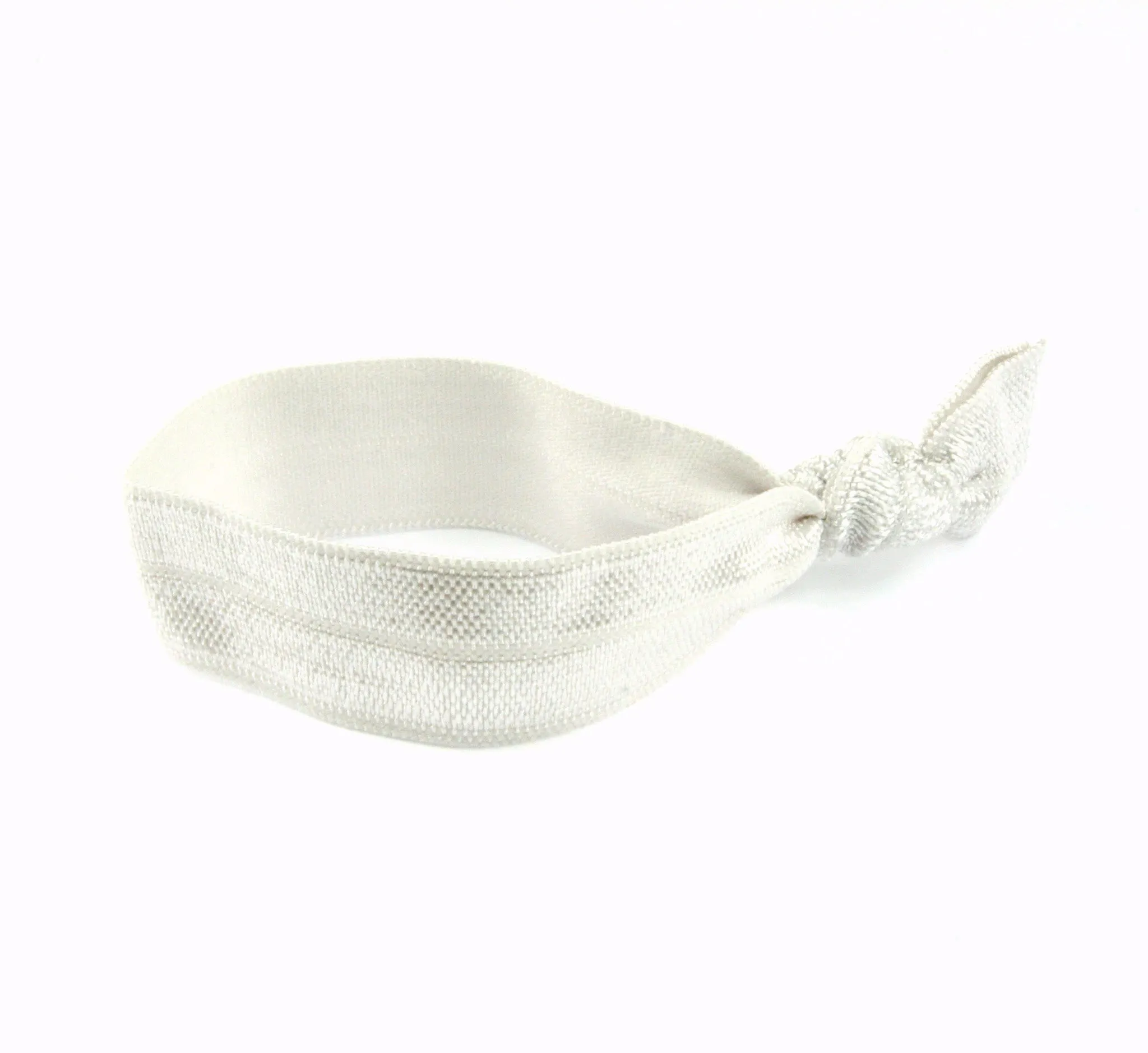 Solid White Hair Tie (SKU 6040)