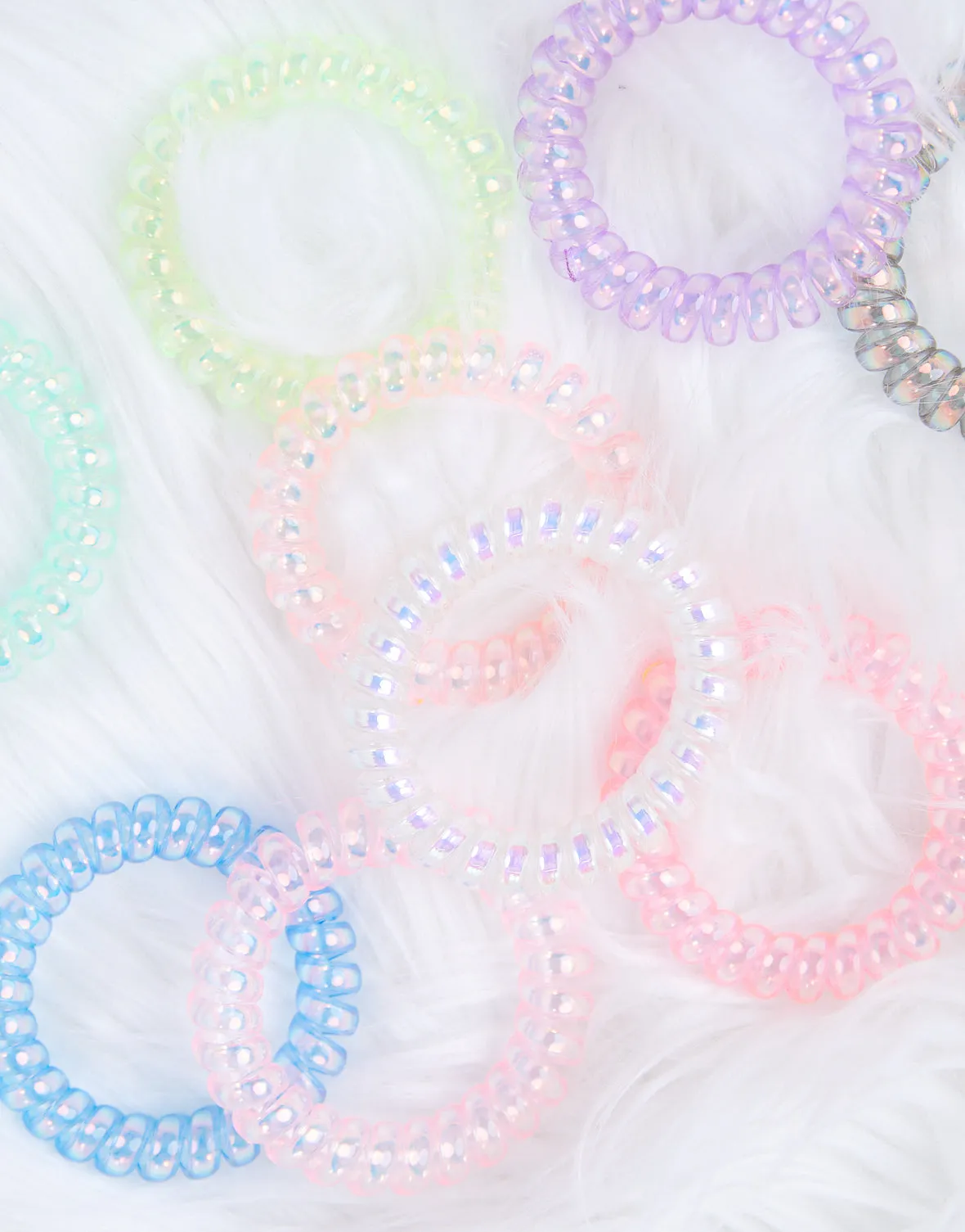 Spiral Hair Ties Set